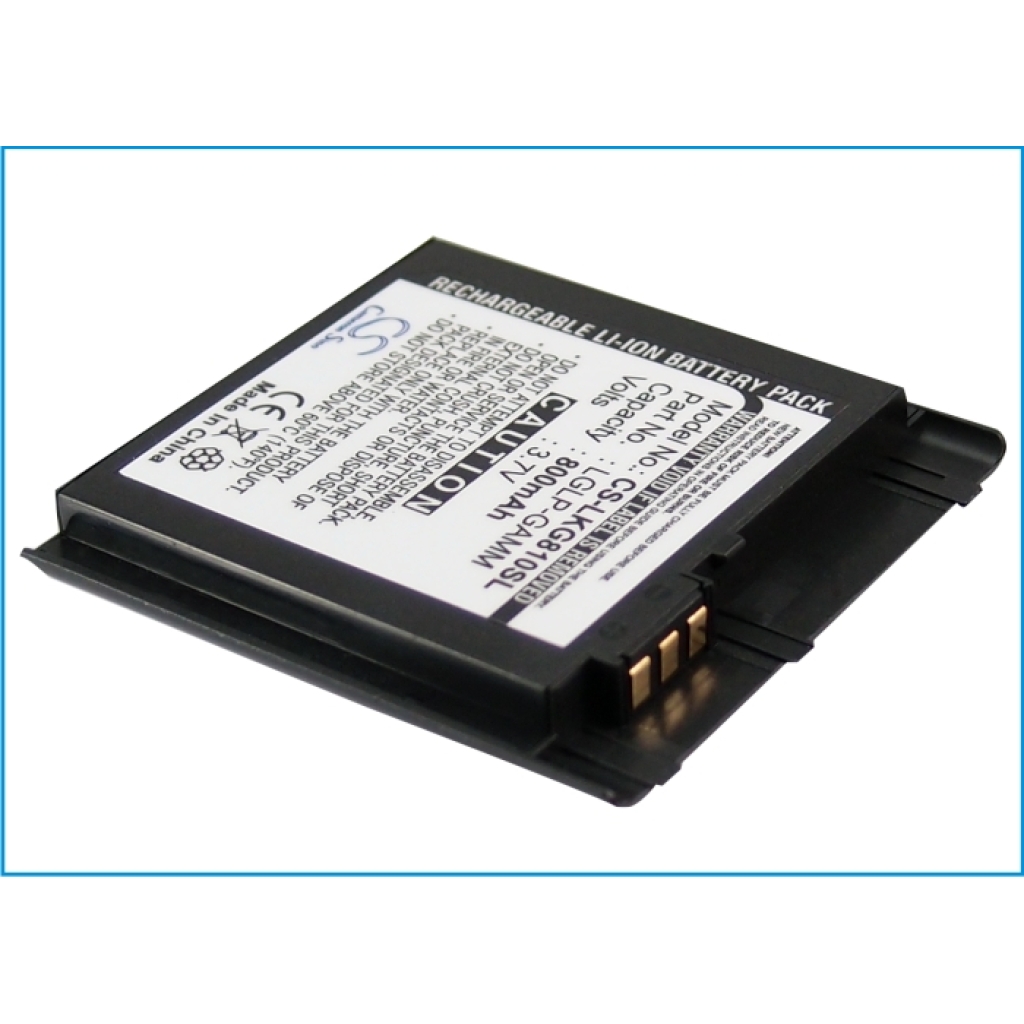Mobiltelefonbatteri LG CS-LKG810SL