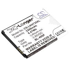 Kompatibel batteriudskiftning til LG BL-49SF,EAC92919001