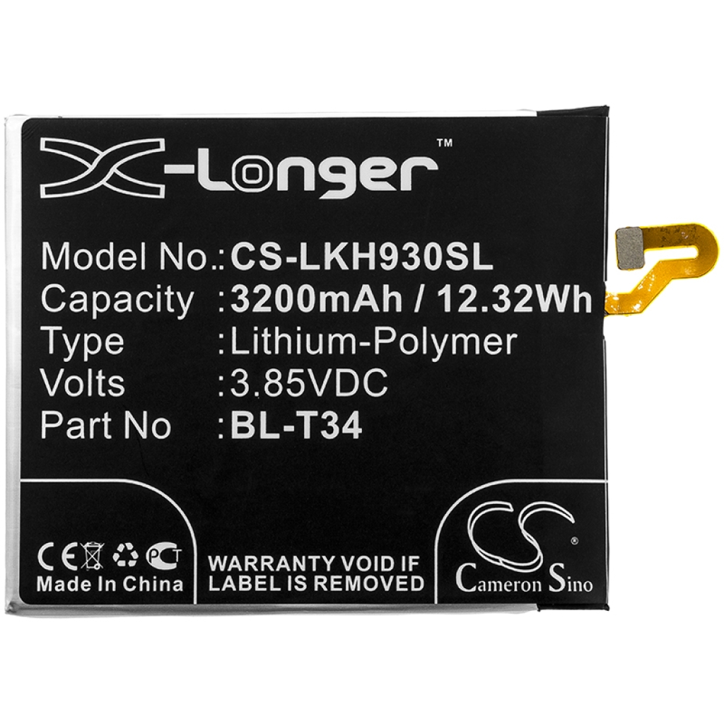 Mobiltelefonbatteri LG CS-LKH930SL