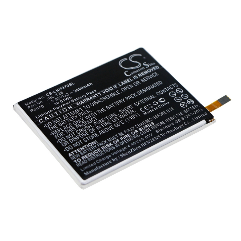 Mobiltelefonbatteri LG CS-LKH970SL