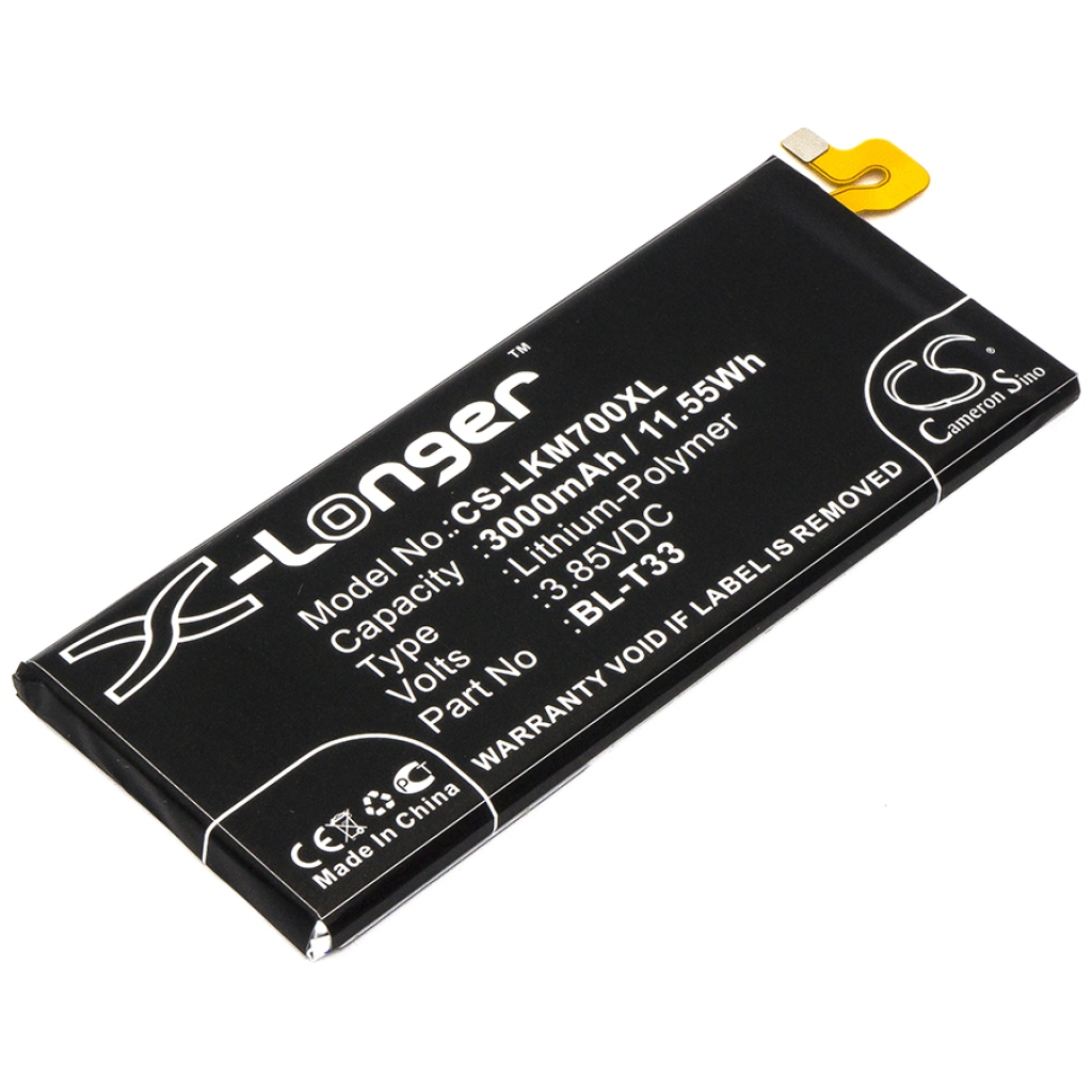 Mobiltelefonbatteri LG CS-LKM700XL