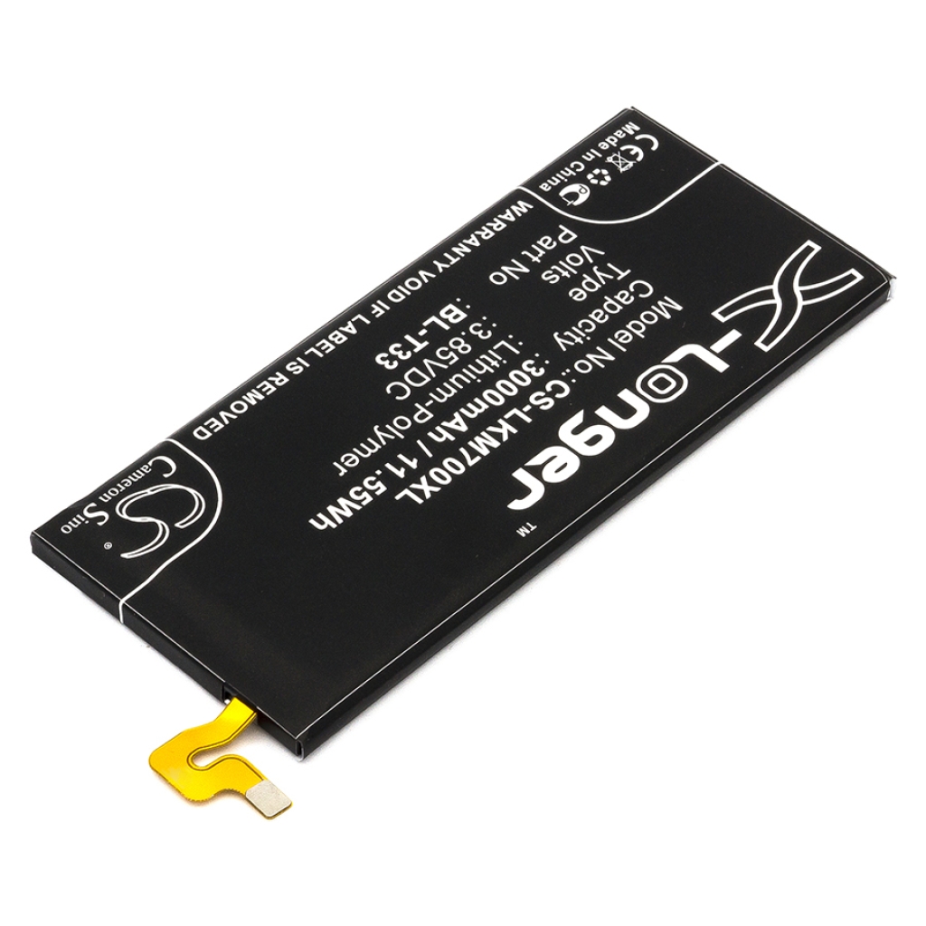 Mobiltelefonbatteri LG CS-LKM700XL