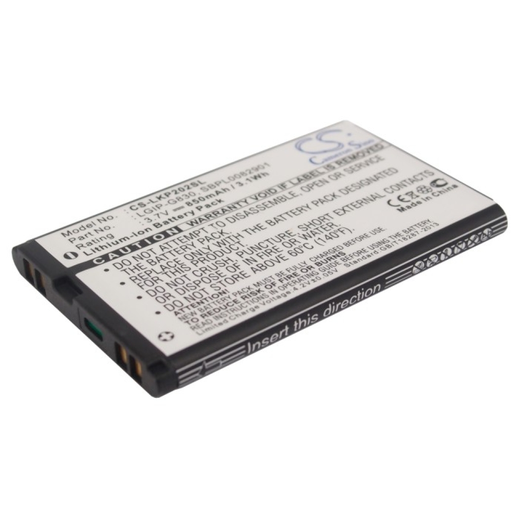Mobile Phone Battery LG KP202