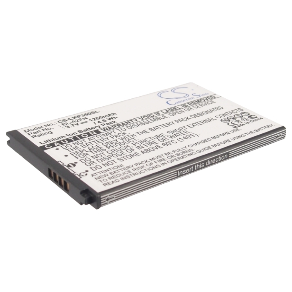 Mobiltelefonbatteri LG CS-LKP350SL