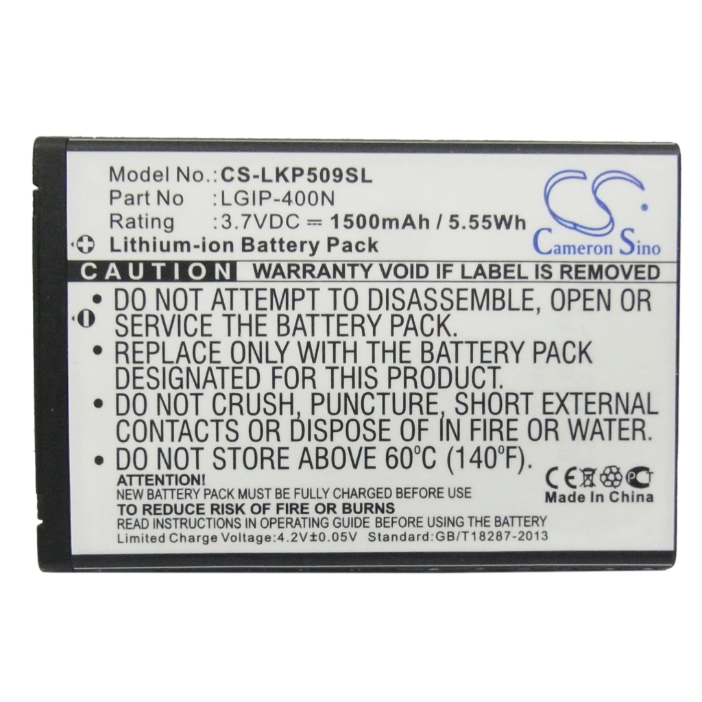 Mobile Phone Battery LG P506