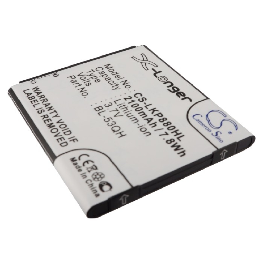 Batteri kompatibel med LG MetroPCS CS-LKP880HL