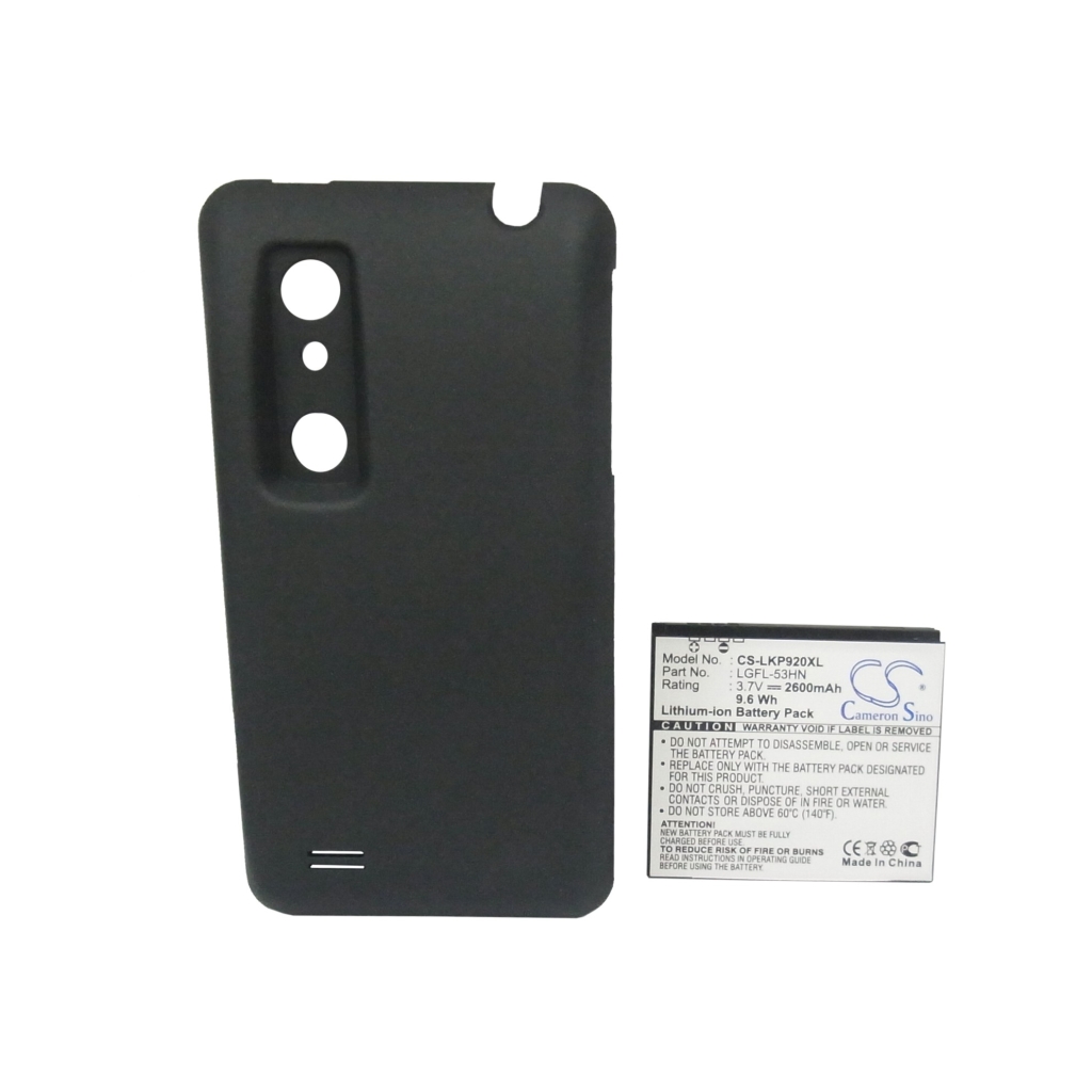 Batteri kompatibel med LG CS-LKP920XL