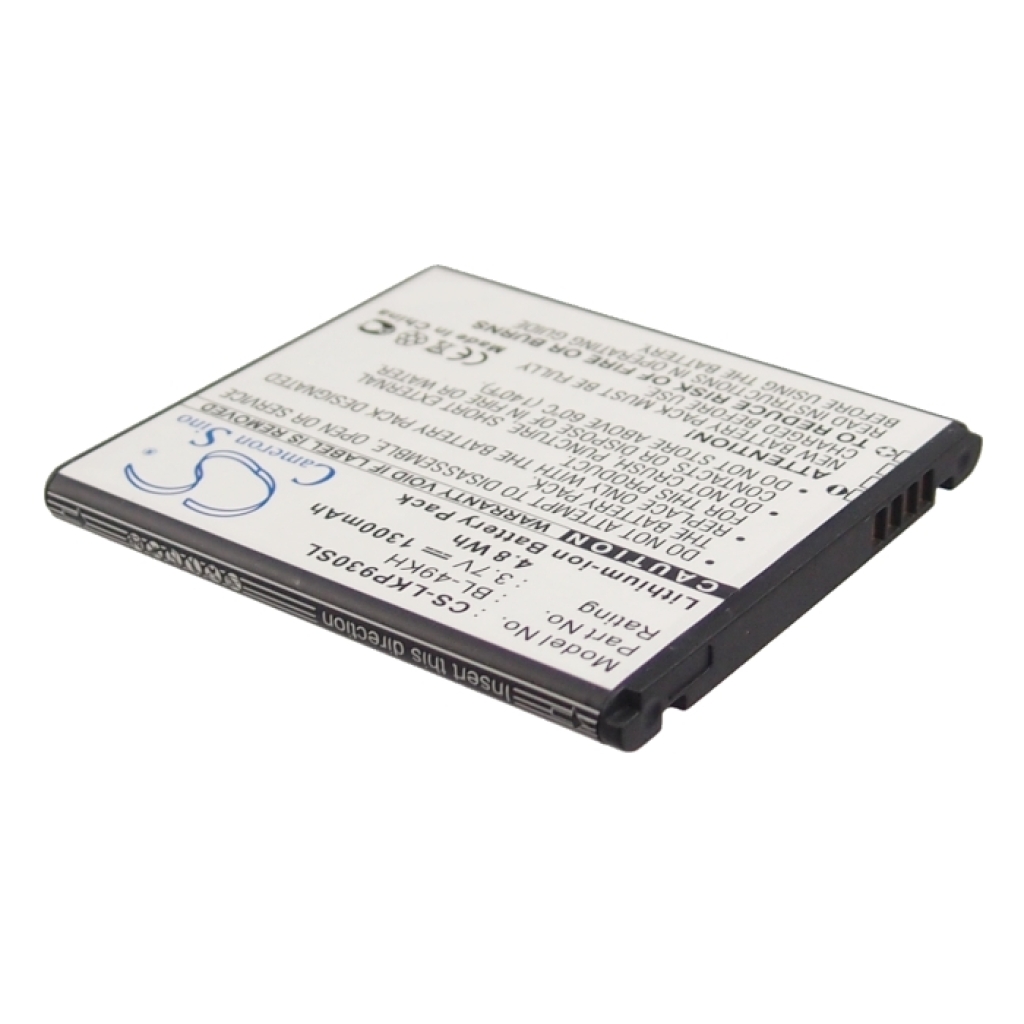 Mobiltelefonbatteri LG Spectrum