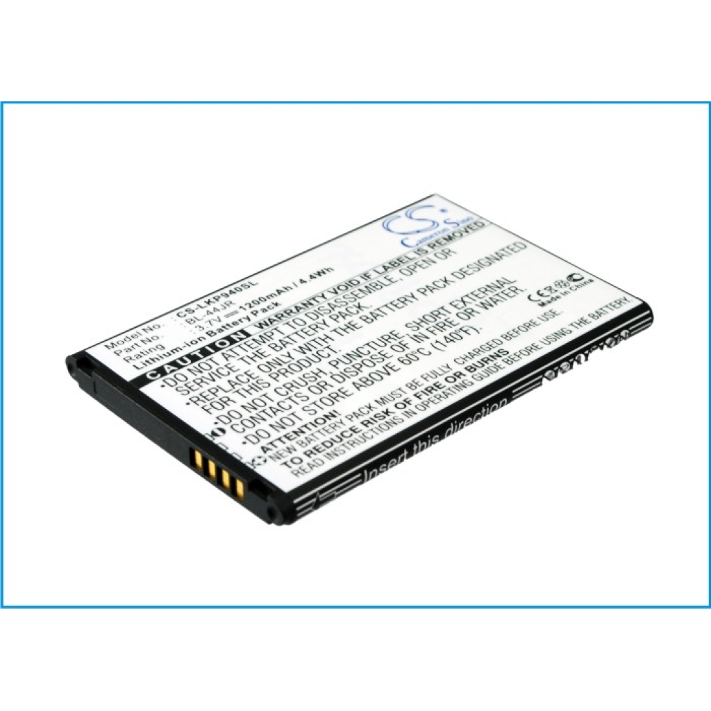 Mobiltelefonbatteri LG Prada 3.0