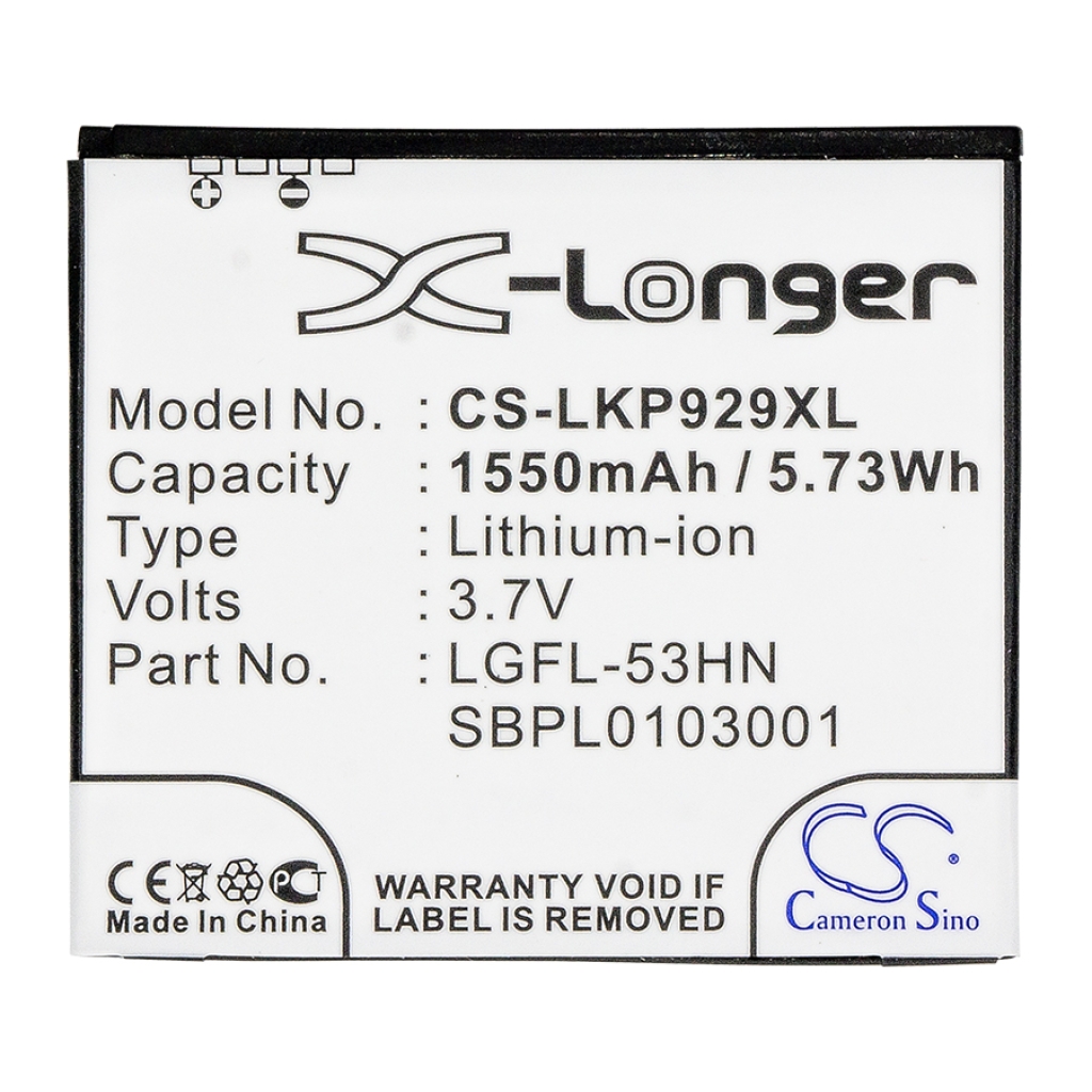 Mobile Phone Battery LG P920