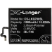 Mobiltelefonbatteri LG CS-LKQ700SL