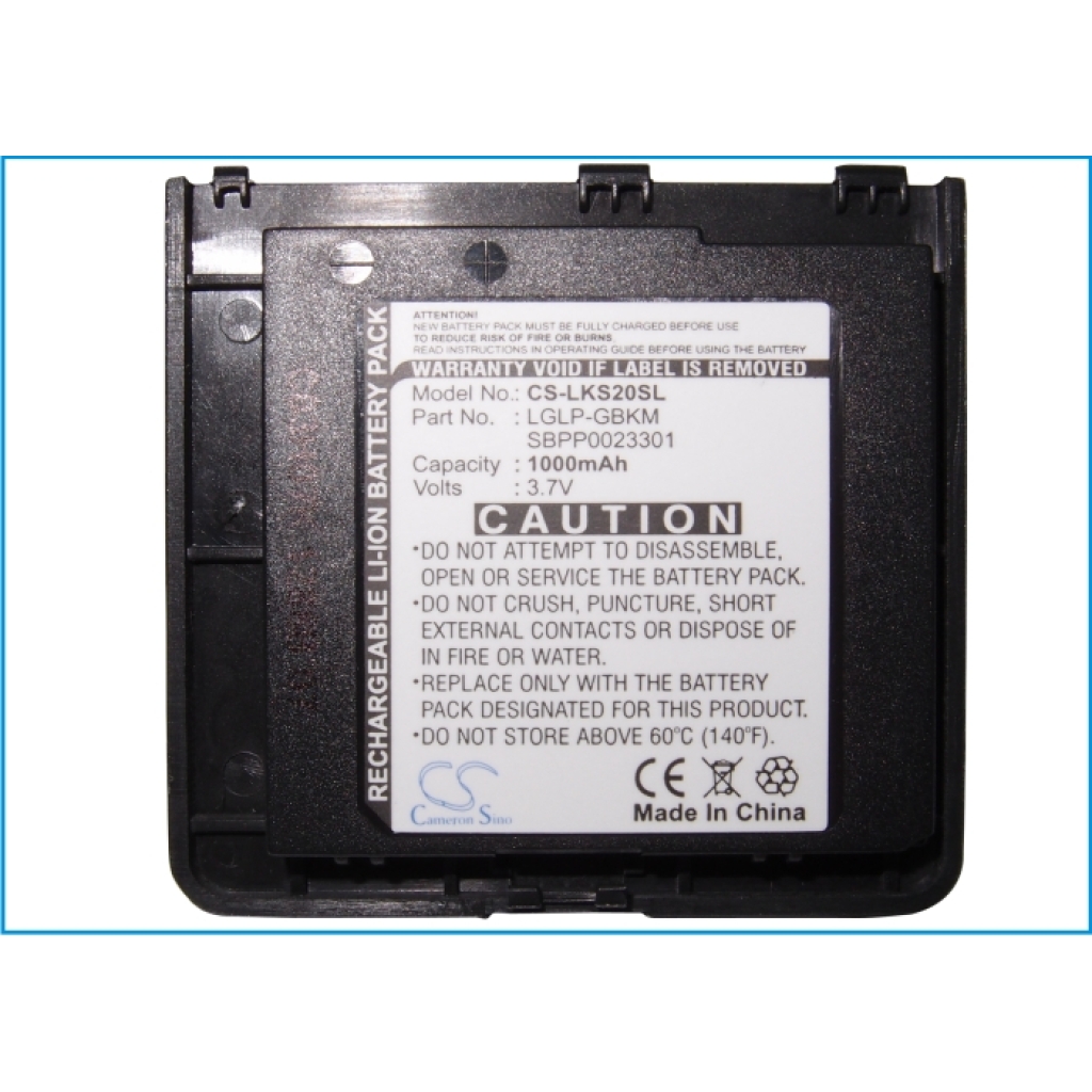 Batteri kompatibel med LG CS-LKS20SL