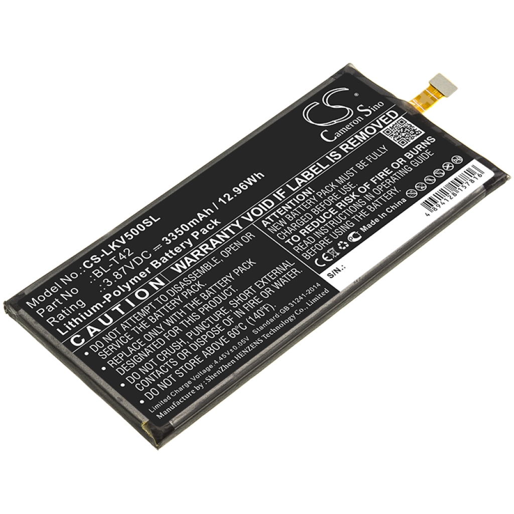 Mobiltelefonbatteri LG CS-LKV500SL