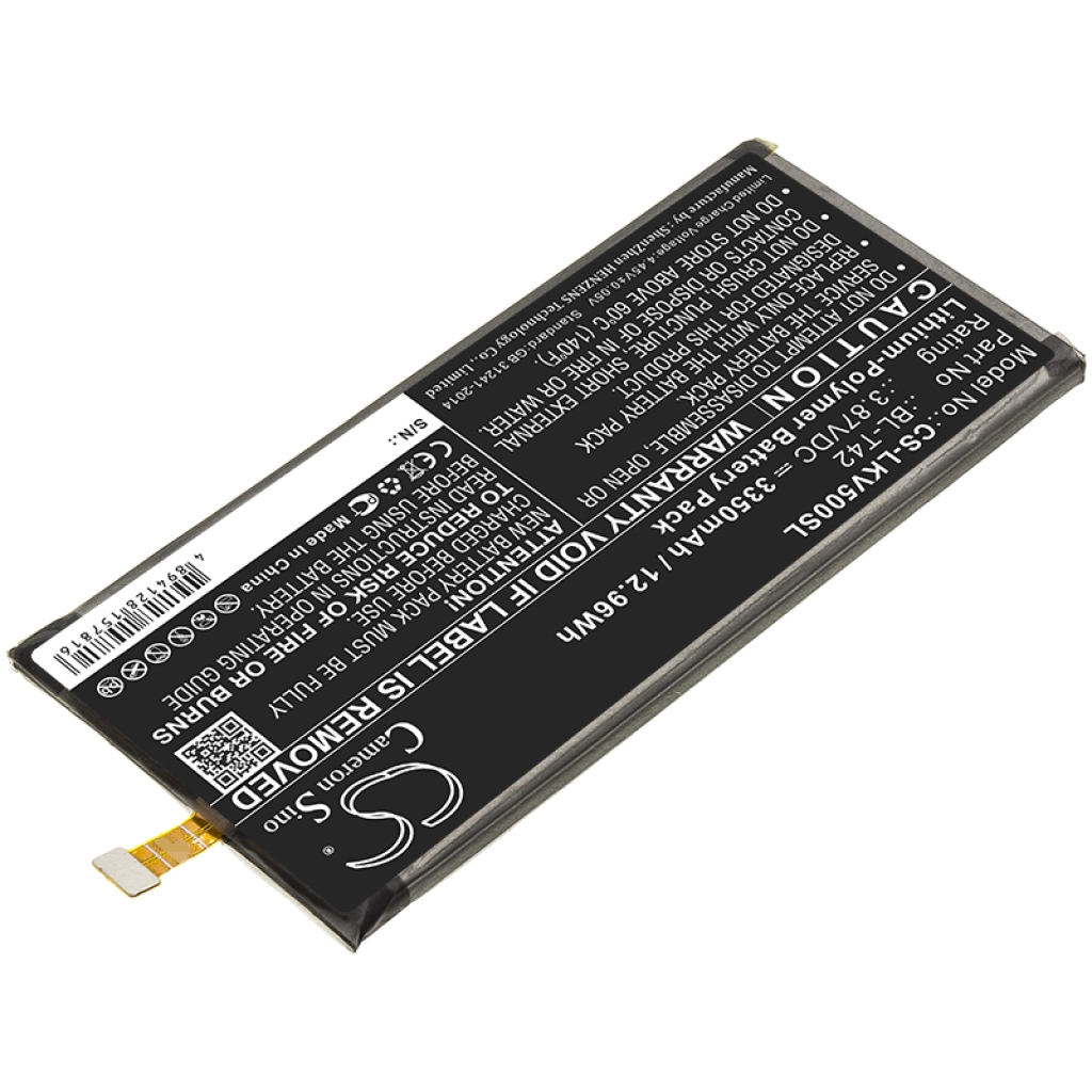 Mobiltelefonbatteri LG CS-LKV500SL