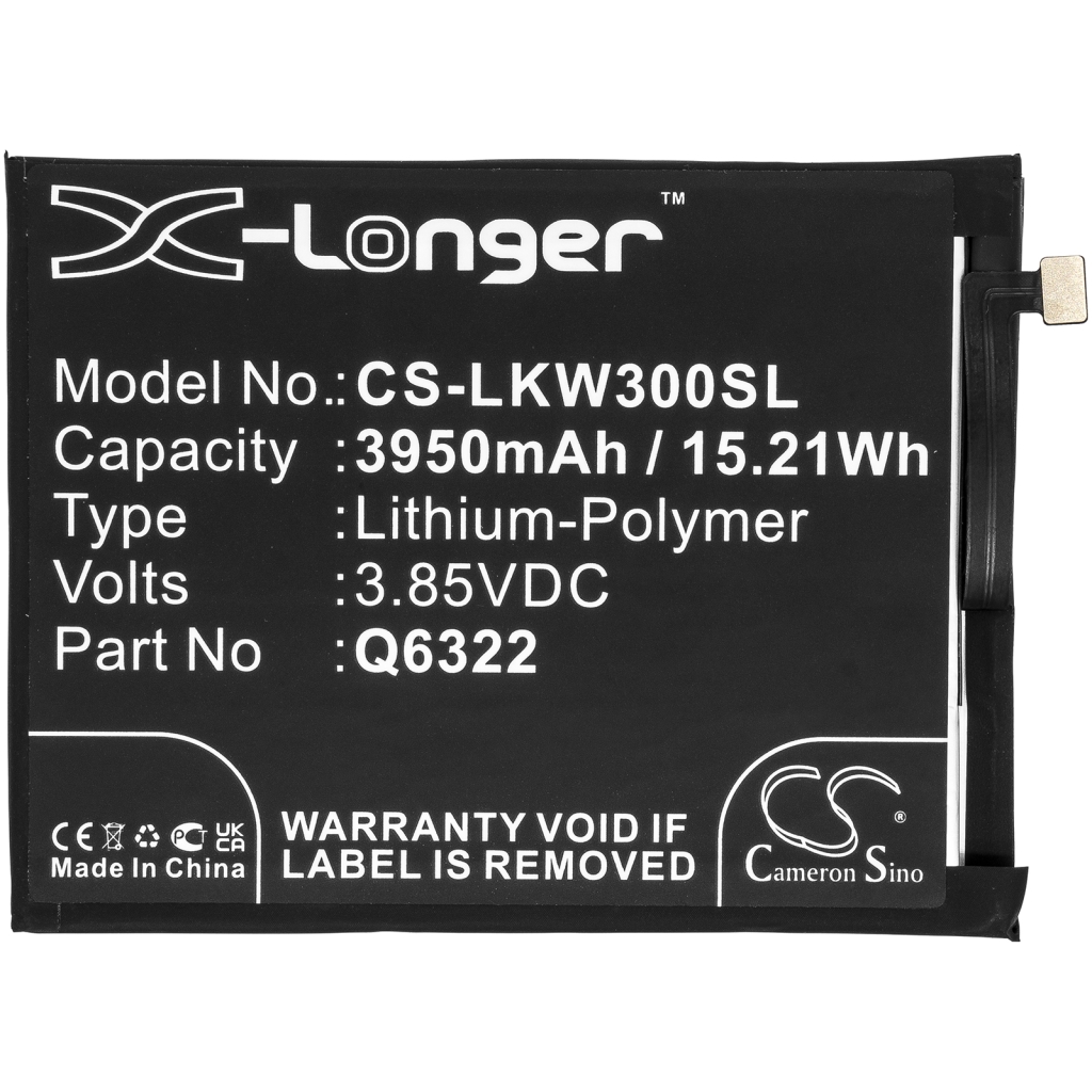 Mobiltelefonbatteri LG CS-LKW300SL
