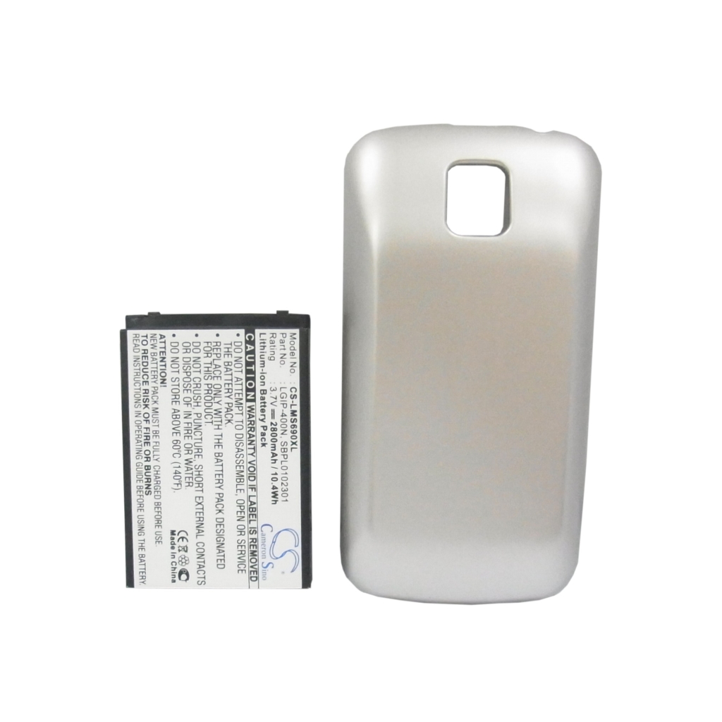 Mobiltelefonbatteri LG CS-LMS690XL