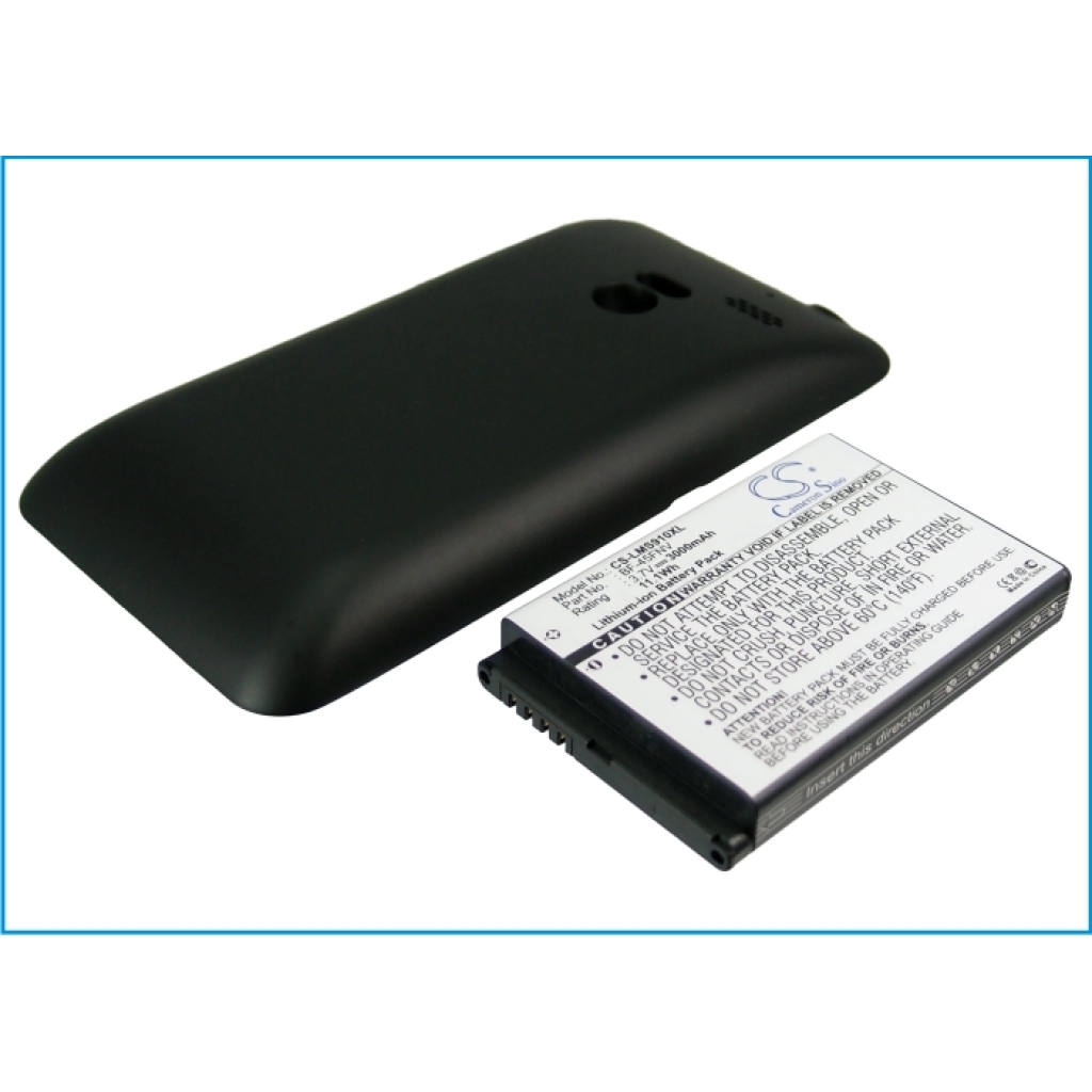 Batteri kompatibel med LG Verizon CS-LMS910XL