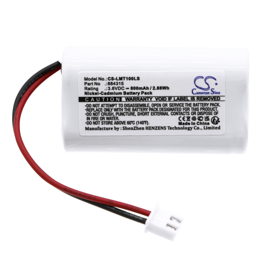 Hjemmesikkerhedskamera batteri Lumenxl CS-LMT100LS