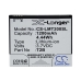 Batteri kompatibel med Lumigon CS-LMT200SL