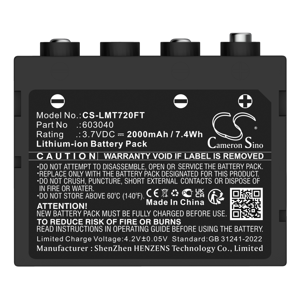 Belysningssystembatteri Ledlenser CS-LMT720FT