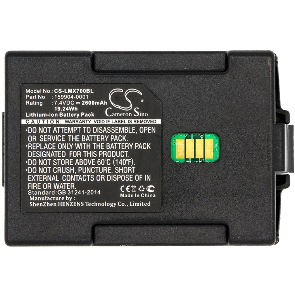 Batterier Erstatter MX7382BATT