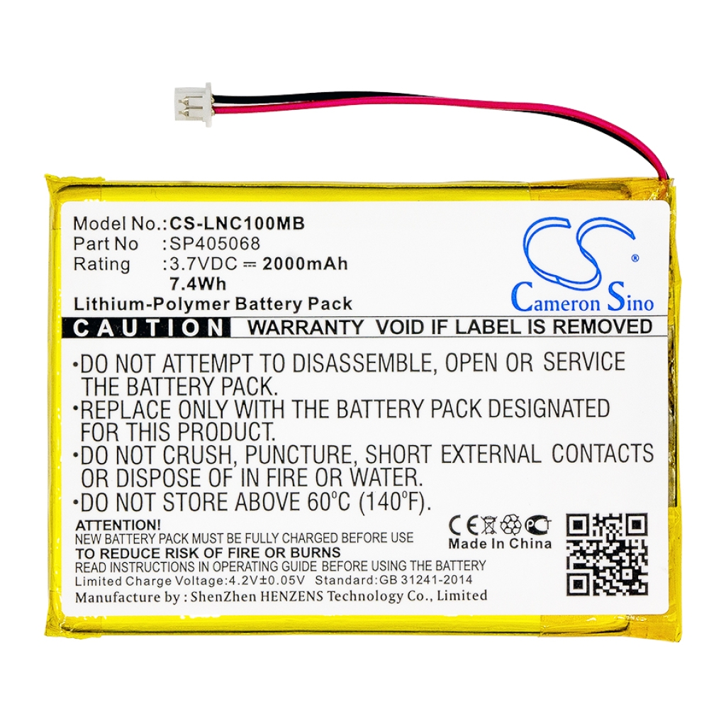 Babyfonbatteri Luvion CS-LNC100MB