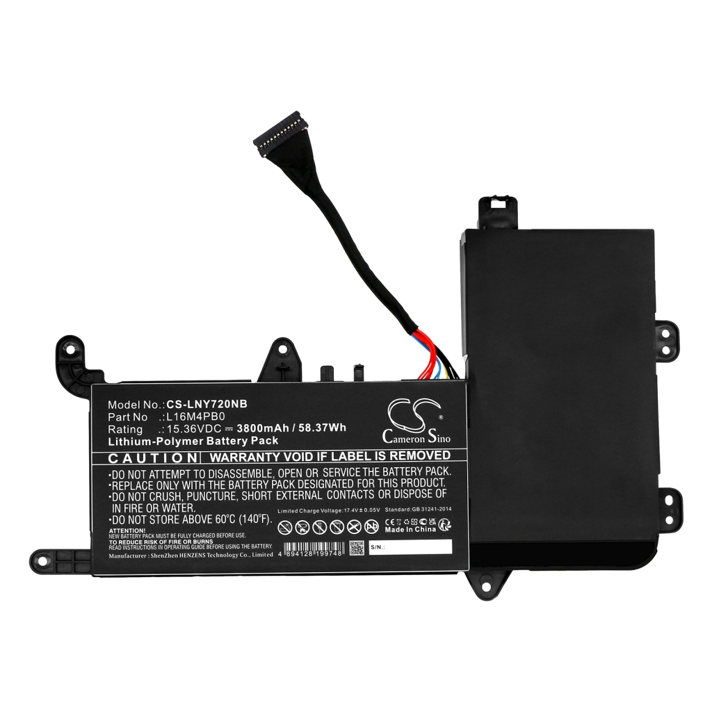 Notebookbatteri Lenovo CS-LNY720NB