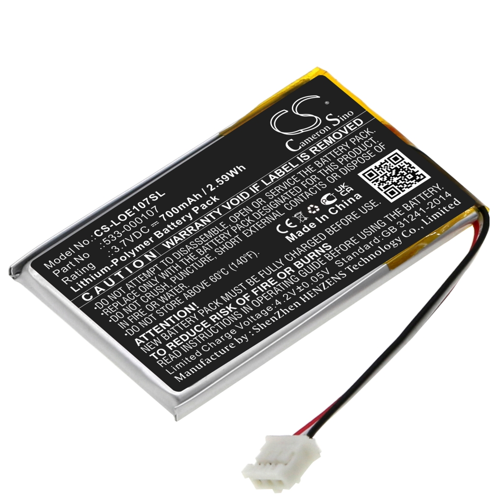 Højttalerbatteri Logitech CS-LOE107SL