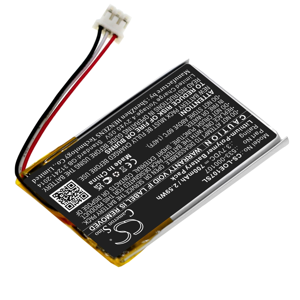 Højttalerbatteri Logitech CS-LOE107SL