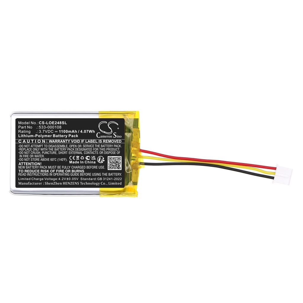 Højttalerbatteri Logitech CS-LOE248SL