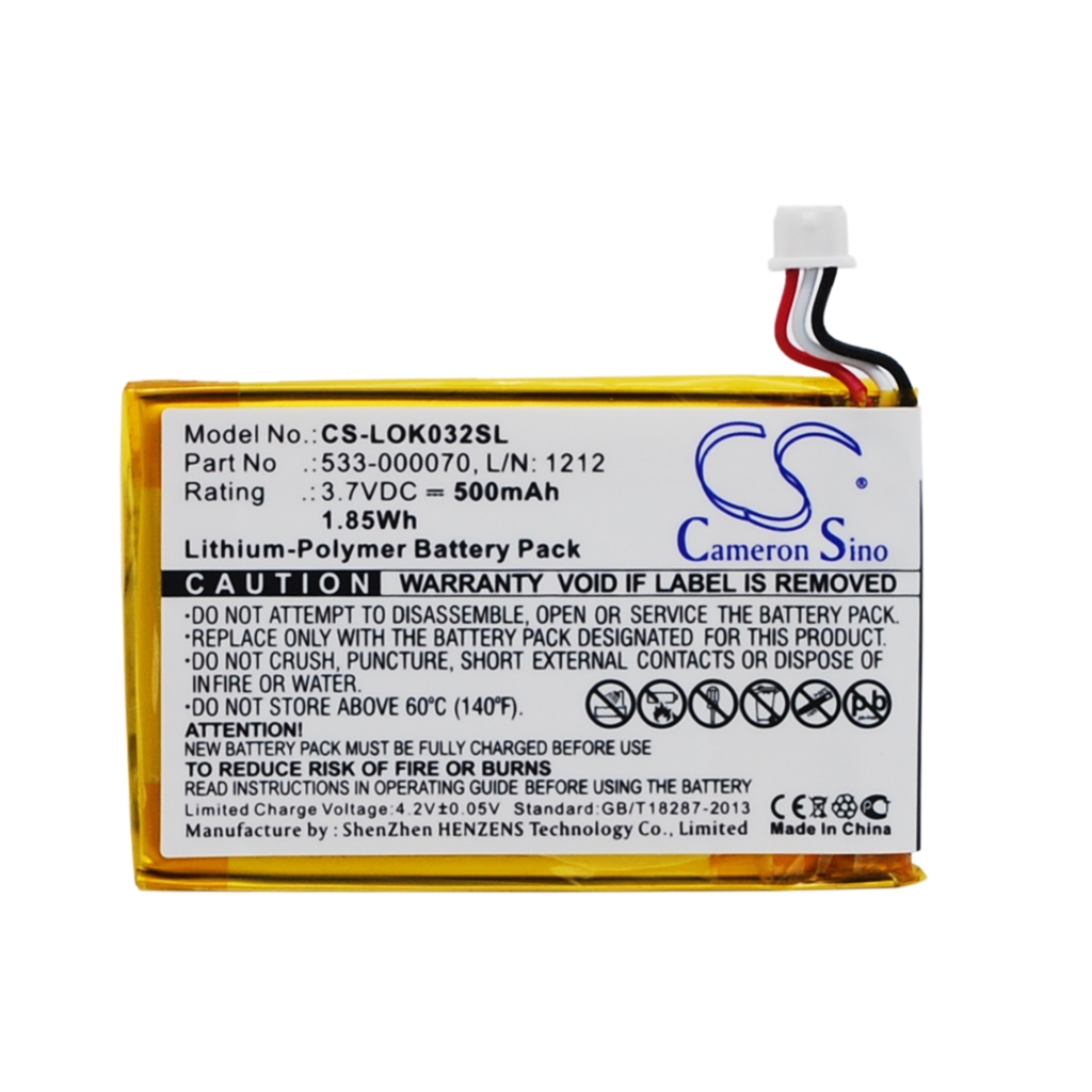 Tastaturbatteri Logitech CS-LOK032SL