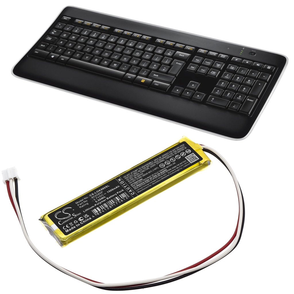 Tastaturbatteri Logitech CS-LOK800SL
