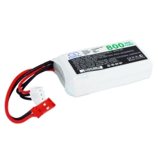 Kompatibel batteriudskiftning til RC CS-LP8002C30RT