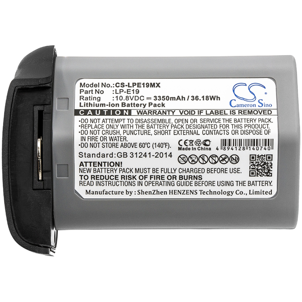 Kamerabatteri Canon CS-LPE19MX