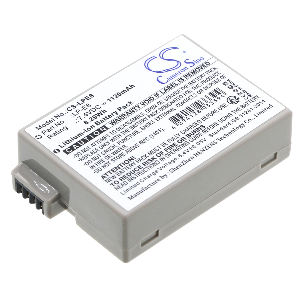 Kamerabatteri Canon CS-LPE8