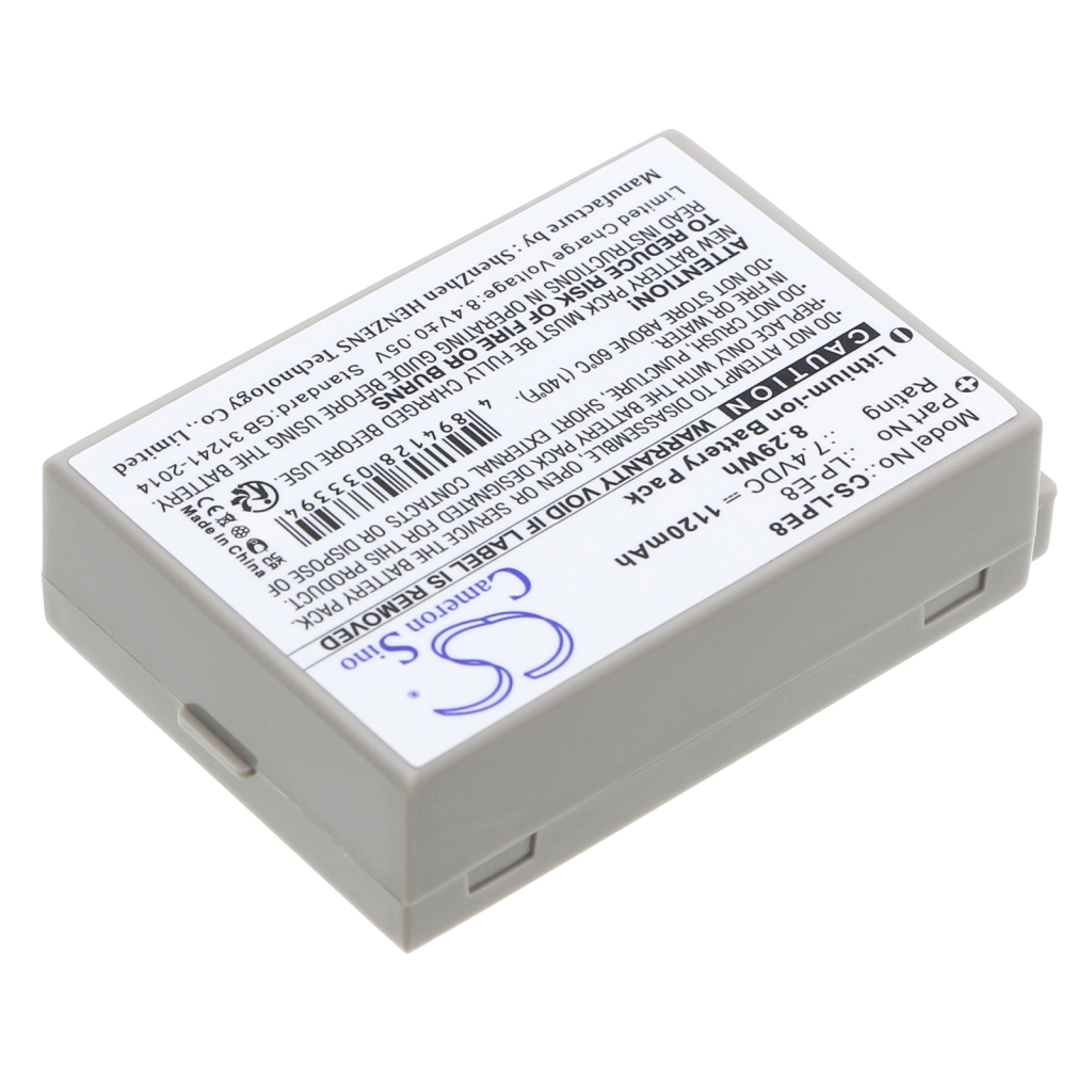Kamerabatteri Canon CS-LPE8