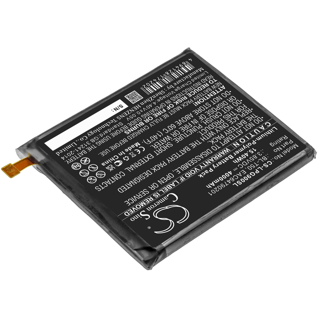 Mobiltelefonbatteri LG CS-LPG900SL