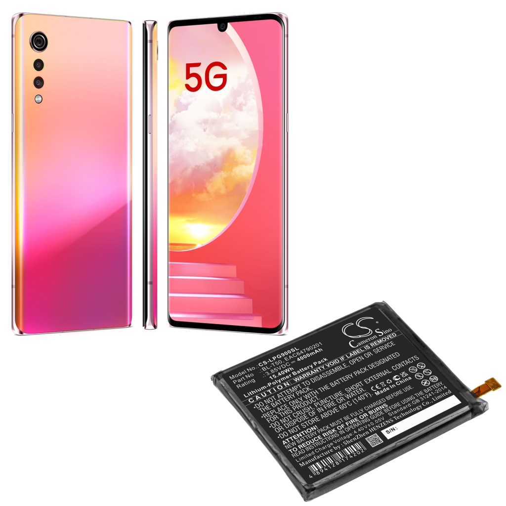 Mobiltelefonbatteri LG CS-LPG900SL