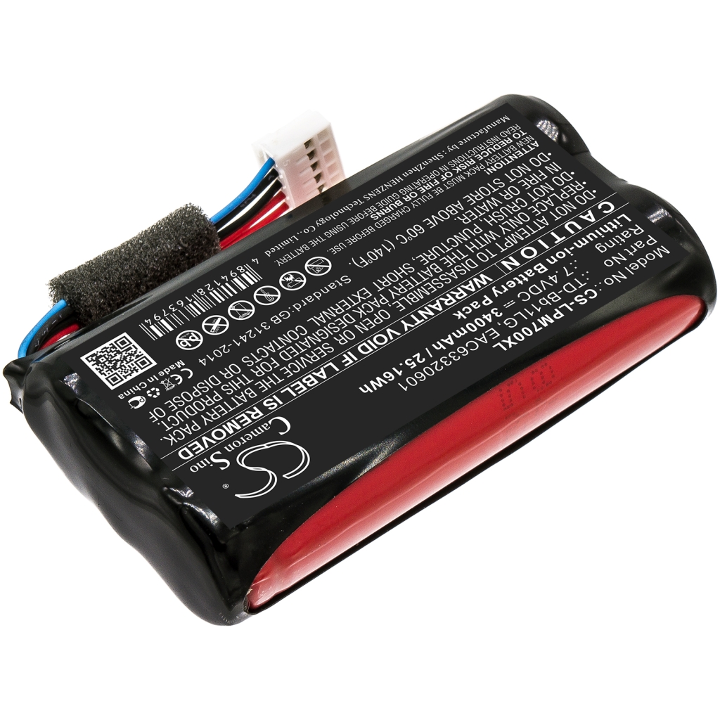 Højttalerbatteri Lg CS-LPM700XL