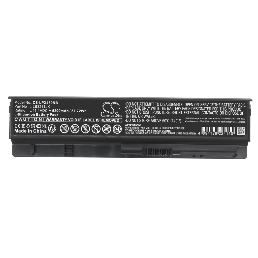 Notebookbatteri LG CS-LPX430NB