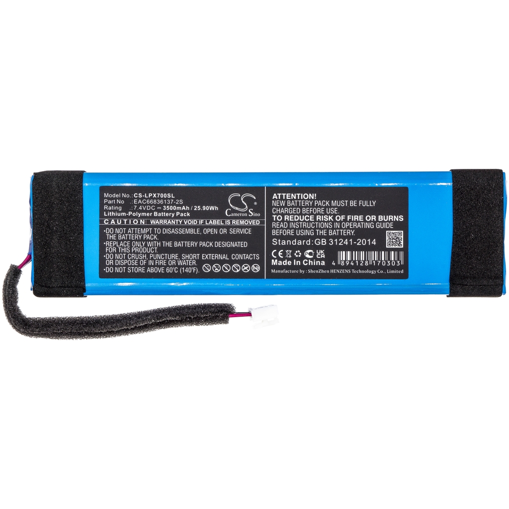 Højttalerbatteri Lg CS-LPX700SL