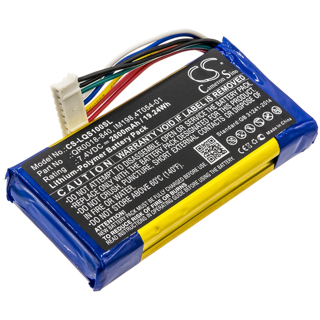 Hjemmesikkerhedskamera batteri Qolsys CS-LQS100SL