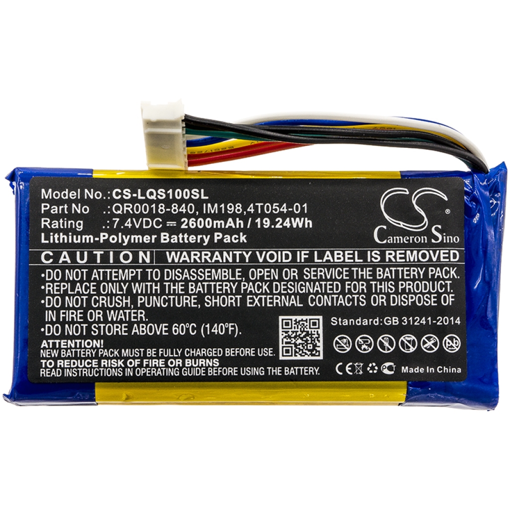 Hjemmesikkerhedskamera batteri Qolsys CS-LQS100SL