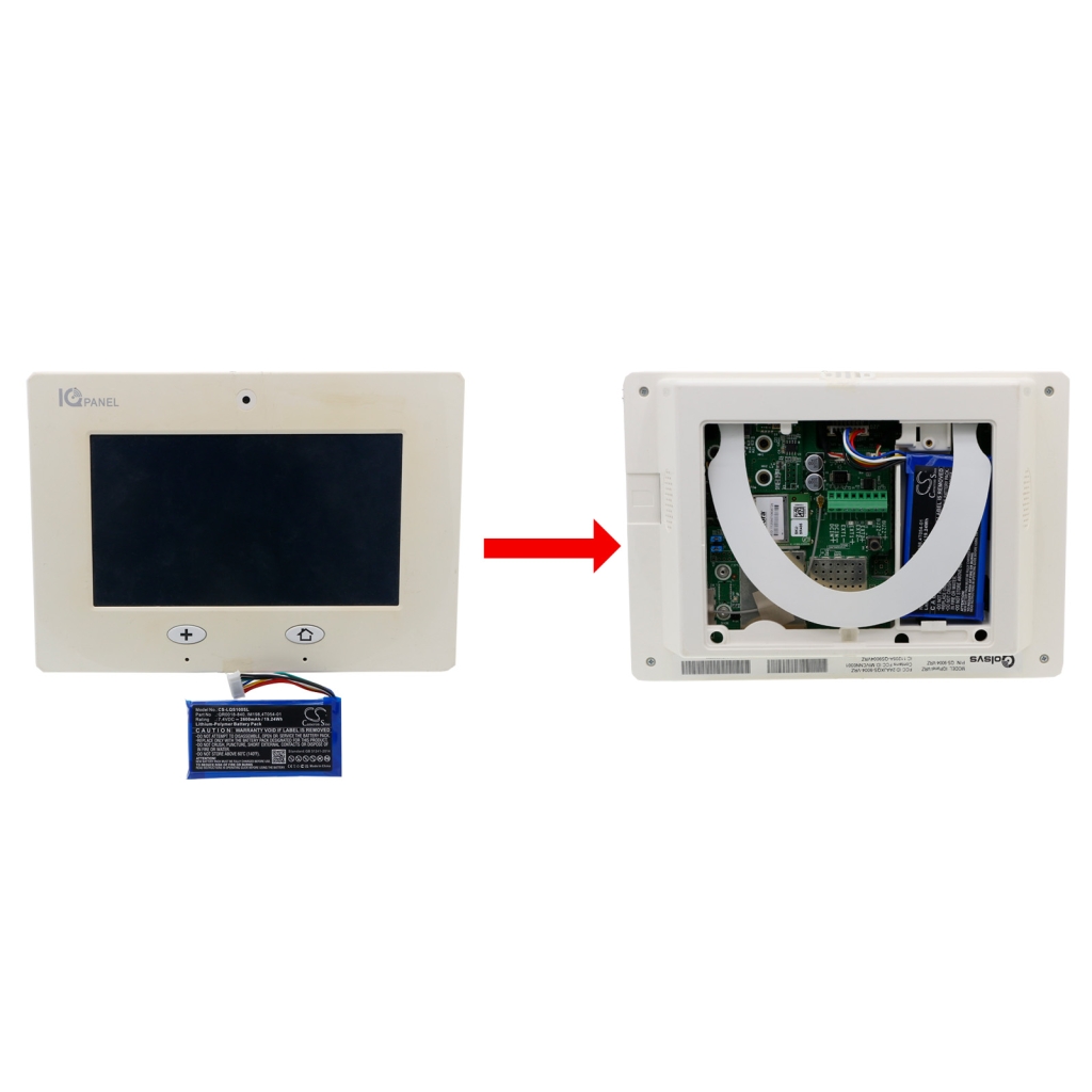 Hjemmesikkerhedskamera batteri Qolsys CS-LQS100SL
