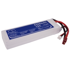 Kompatibel batteriudskiftning til RC CS-LT105RT