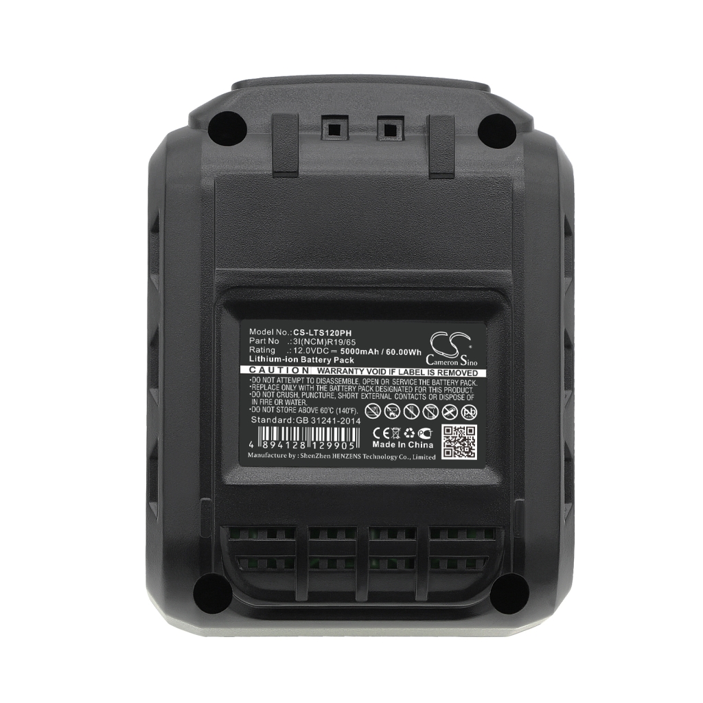 Industribatteri Lux-tools CS-LTS120PH