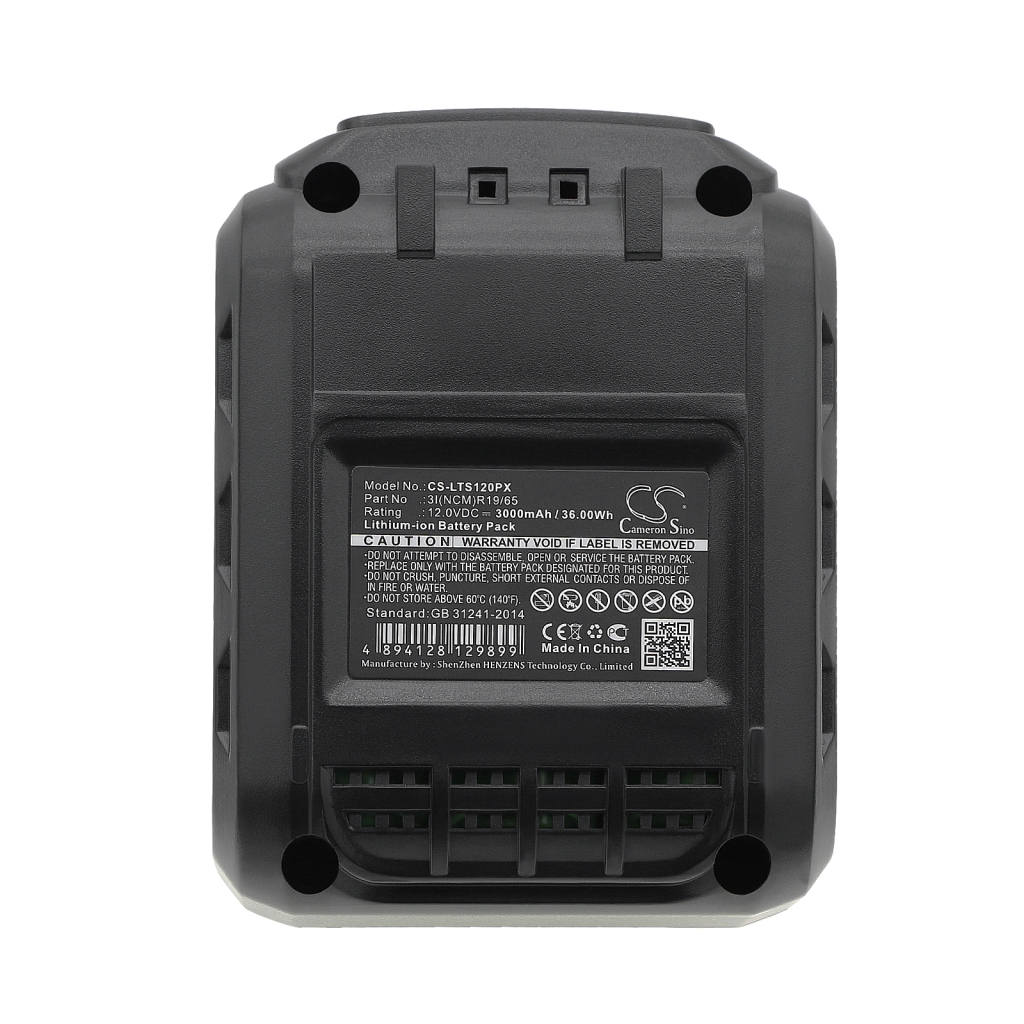 Industribatteri Lux-tools CS-LTS120PX