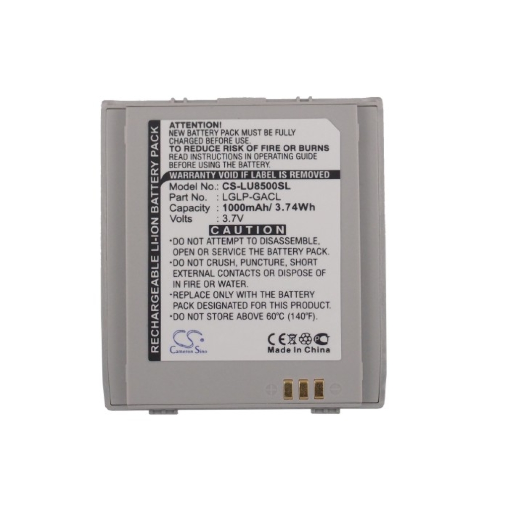 Batteri kompatibel med LG CS-LU8500SL
