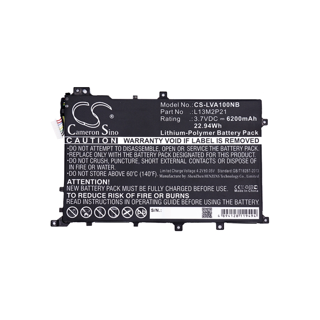 Notebookbatteri Lenovo CS-LVA100NB
