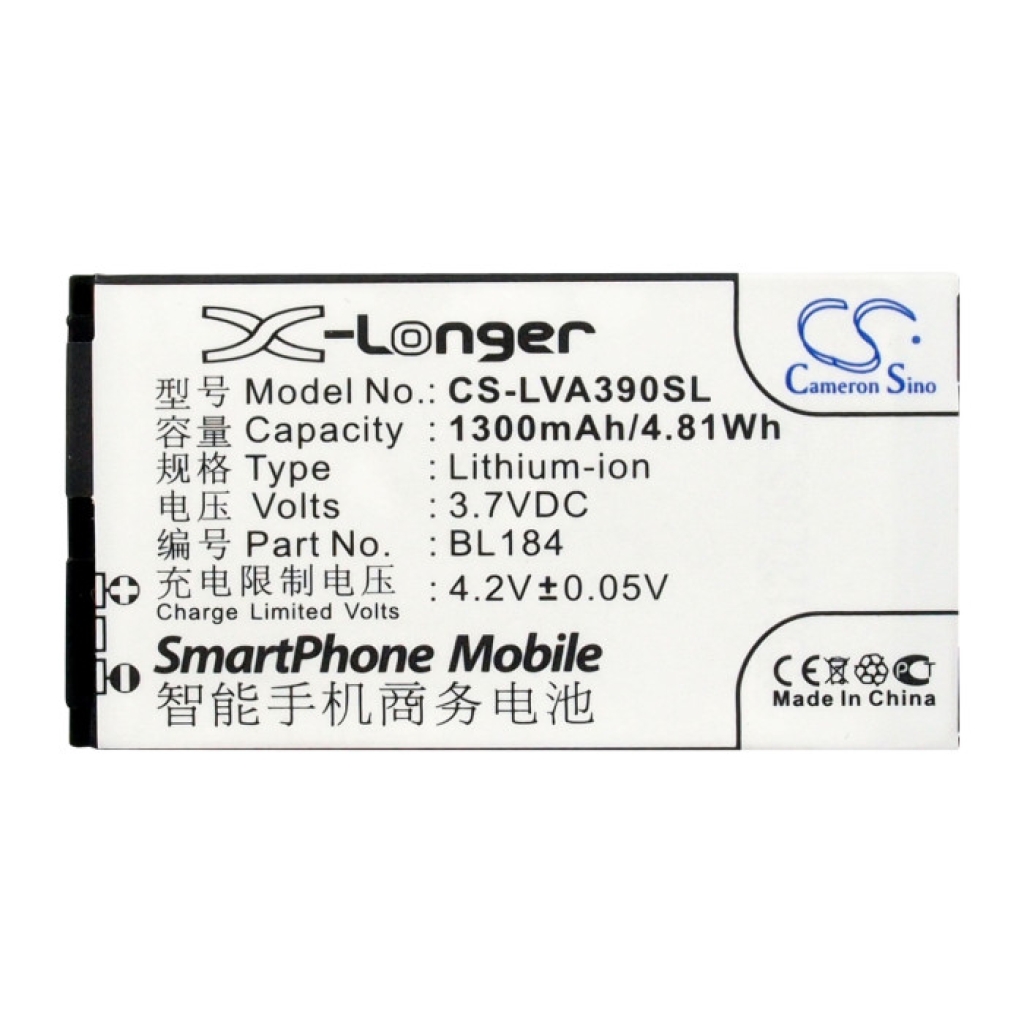 Batteri kompatibel med Lenovo CS-LVA390SL